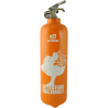 Estintore design Chat Vorace arancionne