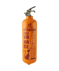 Fire extinguisher design Vorace orange