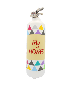 Estintore design My Home bianco