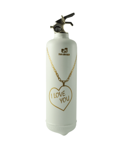 Estintore design Pendentif bianco