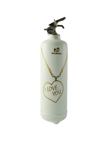 Estintore design Pendentif bianco