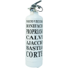 Estintore design Corsica City bianco