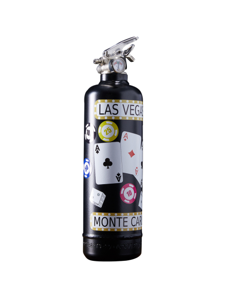 Extincteur design Vegas noir