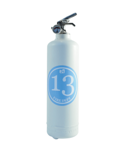 Fire extinguisher design Dept 13 white