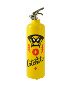 Fire extinguisher design AKLH Super Catchito yellow