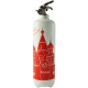 Estintore design Moscou bianco