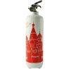 Estintore design Moscou bianco