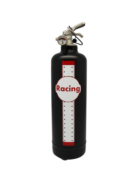 Car Fire extinguisher Racing black