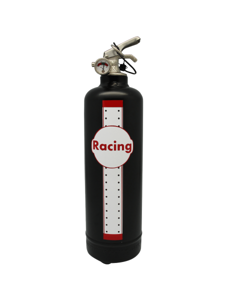 Extincteur voiture Racing noir