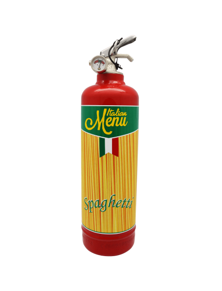 Fire extinguisher design Spaghetti