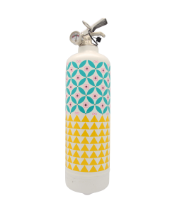 Estintore design Paperwall bianco
