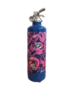 Fire extinguisher design Rubiks Graffiti