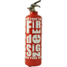 Estintore Fire design rosso bianco