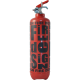 Extinguisher Fire design red black