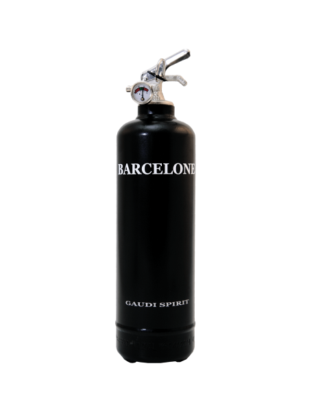Fire extinguisher design Spirit Barcelona black