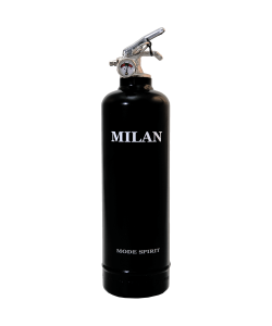 Fire extinguisher design Spirit Milan black