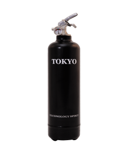 Fire extinguisher design Spirit Tokyo black