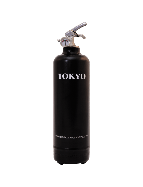 Extincteur déco Spirit Tokyo noir