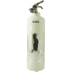 Fire extinguisher design white mirror