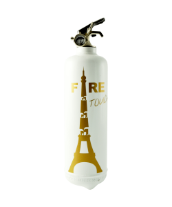 Fire extinguisher design Touch white gold