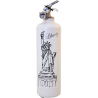 Estintore design Liberty bianco