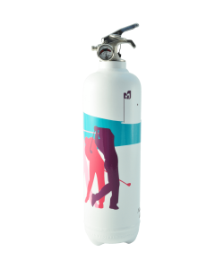 Fire extinguisher design Golf white