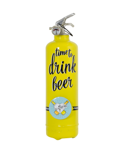 Fire extinguisher design Drink Beer with bottle opener