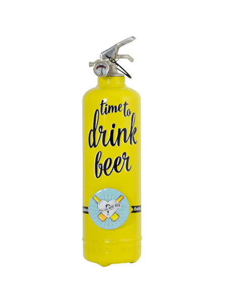 Fire extinguisher design Drink Beer with bottle opener