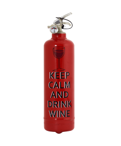 Extincteur cuisine Keep Calm Wine