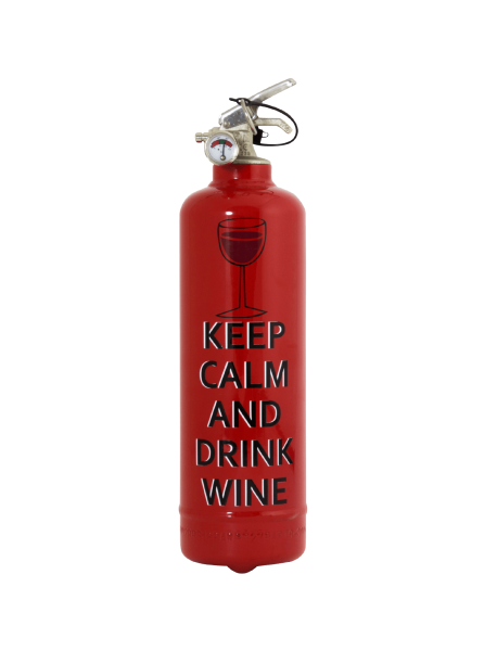 estintore design Keep Calm Wine