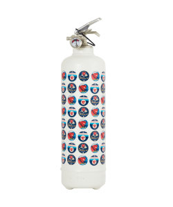 Fire extinguisher design Laughing Cow Full Label