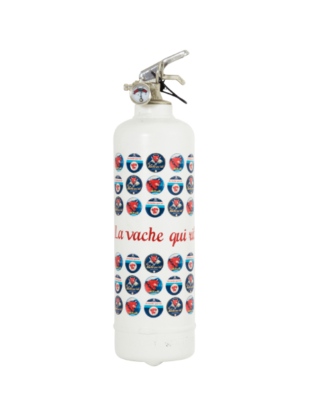 Fire extinguisher design Laughing Cow Label