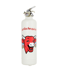 Fire extinguisher design Laughing Cow Classic white