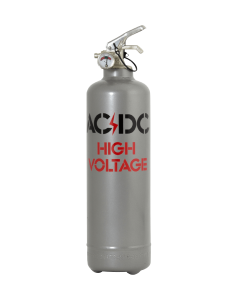 Fire extinguisher design ACDC High Voltage grey