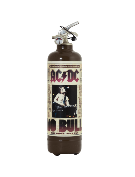Extincteur design ACDC No Bull