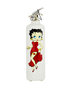 Fire extinguisher design Betty Boop Long Dress