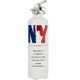 Fire extinguisher design City NBY white
