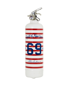 Fire extinguisher design Manhattan 69 white