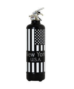 Estintore design New York USA nero