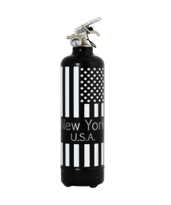Extincteur design New York USA noir