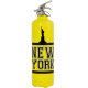 Estintore design NY Statue giallo