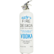 Fire extinguisher design Vodka white