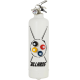 Fire extinguisher design Billard white with magnets