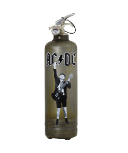 Fire extinguisher vintage ACDC Guitar