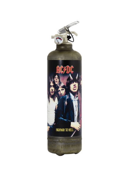 Extincteur vintage ACDC High to Hell