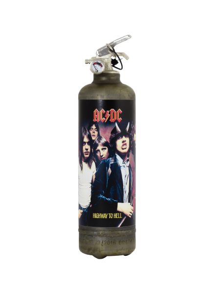 Fire extinguisher vintage ACDC High to Hell