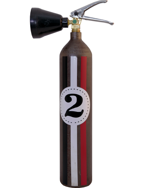 Fire extinguisher design LOFT 2Co2 E2R fangio raw