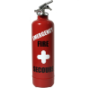 Estintore design Emergency rosso