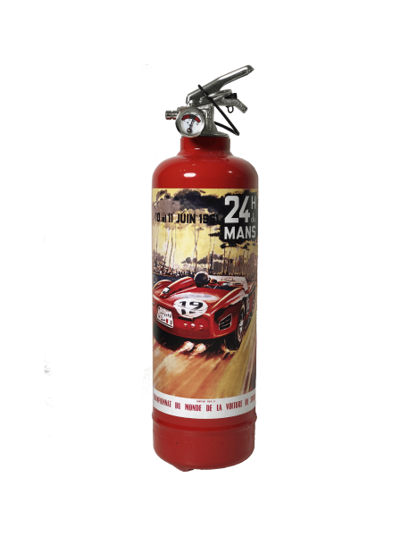 Car extinguisher 24H Le Mans 1961 red