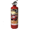 Estintore fuoco auto 24H Le Mans 1961 rosso